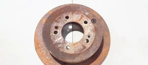 KIA Sportage Rear brake disc neventiliuojamas