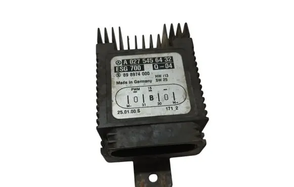 Mercedes-Benz S W220 Coolant fan relay A0275456432 898974000