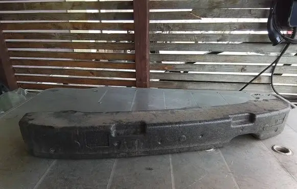 Ford Fiesta Rear bumper foam support bar H1BB17D961A1