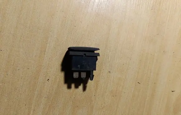 Volkswagen Golf II Electric window control switch 191959855