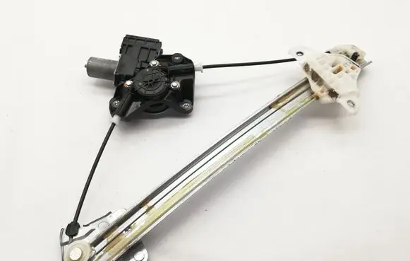 Front door window regulator with motor