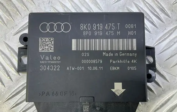 Audi A5 Sportback 8TA Parking PDC control unit/module 8K0919475T