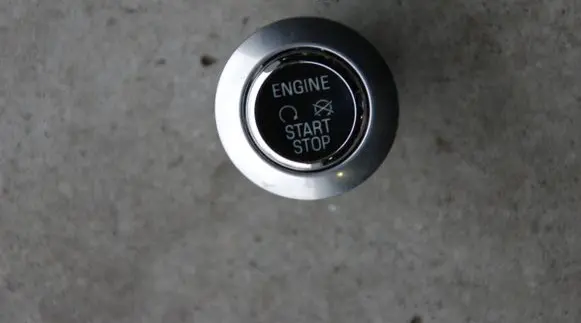 Engine start stop button switch