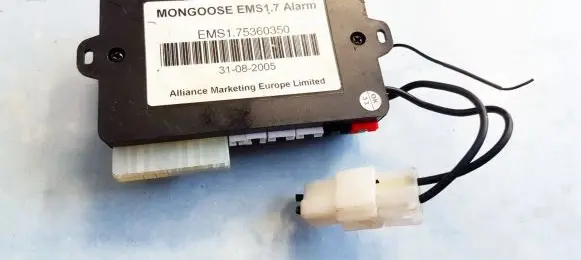 Opel Corsa C Alarm control unit/module 75360350