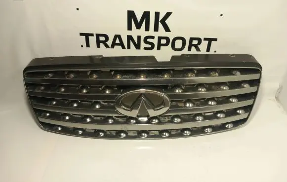 Infiniti FX Front bumper upper radiator grill 62310CG000