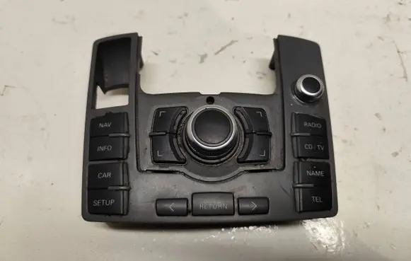 Audi A6 S6 C6 4F Central console control unit 4F1919610 4F0910609