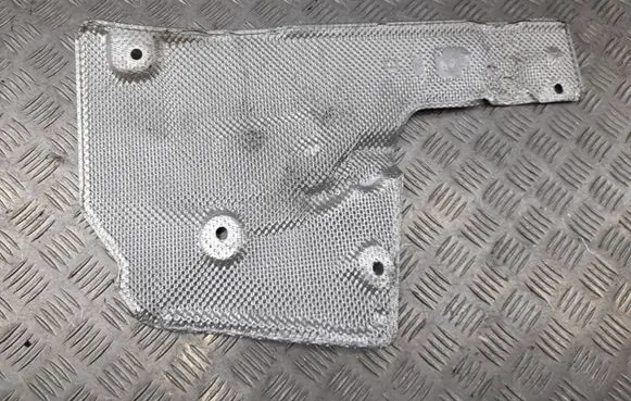 Audi A8 S8 D4 4H Heat shield in engine bay 4H0825641C