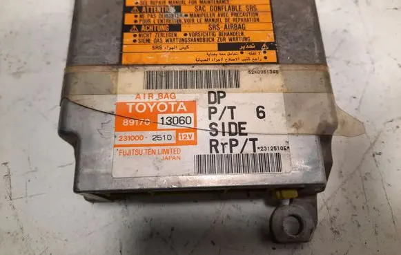 Toyota Corolla Verso E121 Airbag control unit/module 2310002510 8917013060