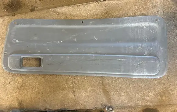 Toyota Yaris Verso Tailgate/boot lid cover trim 
