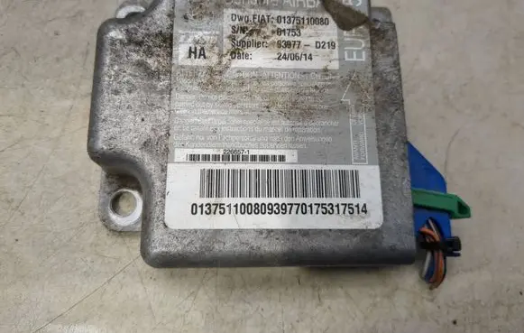 Peugeot Boxer Airbag control unit/module 01375110080 93977D219