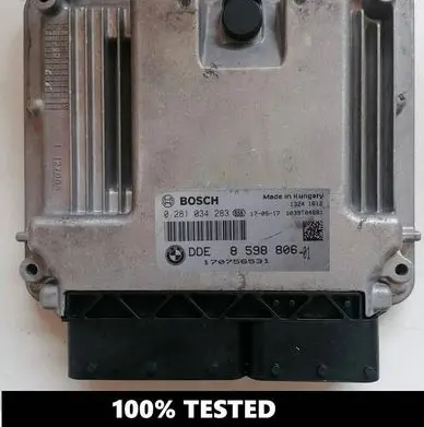 BMW 5 F10 F11 Engine control unit/module 0281034283