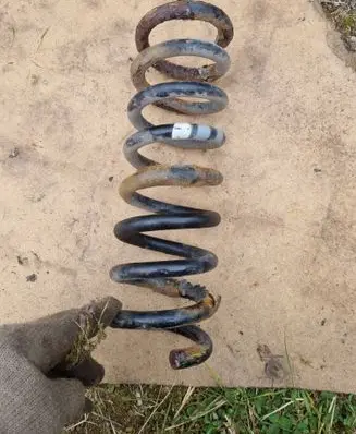 Mercedes-Benz E W210 Rear shock absorber with coil spring 