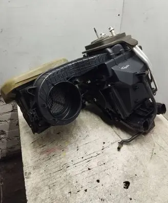 Interior heater climate box assembly