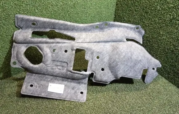 Heat shield in engine bay