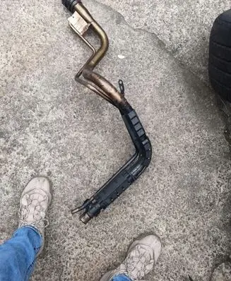 Honda Shuttle Fuel tank filler neck pipe 