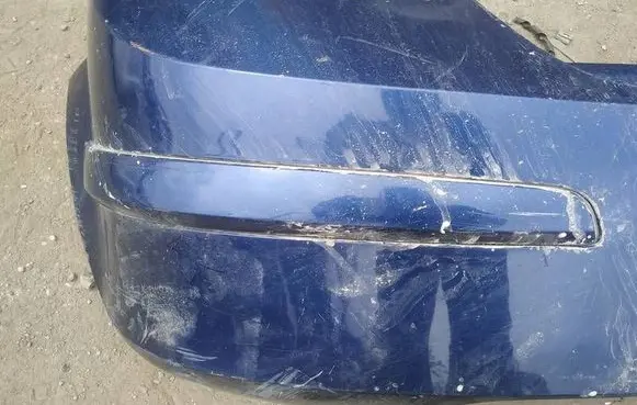 Opel Astra H Rear bumper trim bar molding 