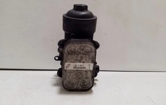 Oil filter mounting bracket