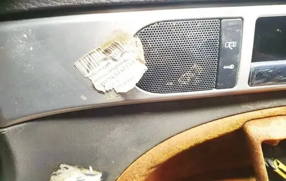 Central locking switch button