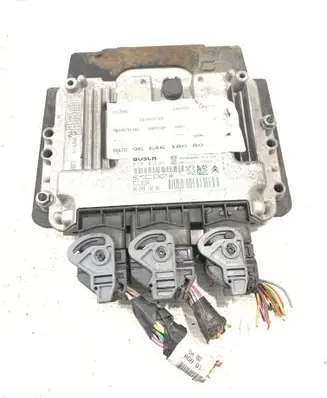 Citroen C4 I Engine control unit/module 9664618080 9653958980 0281013871