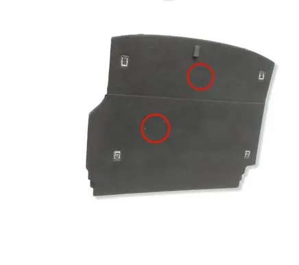 KIA Xceed Trunk/boot floor carpet liner 85711CR700 8517CR700