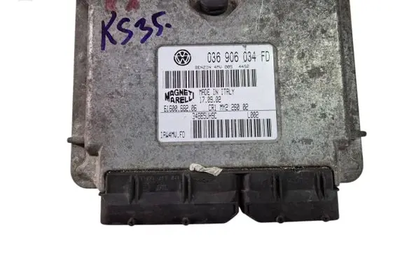 Volkswagen Polo III 6N 6N2 6NF Engine control unit/module 036906034FD 6160068206 348B5UH9C