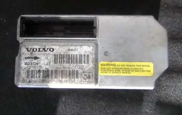 Volvo S70 V70 V70 XC Airbag control unit/module 8645271 0285001254