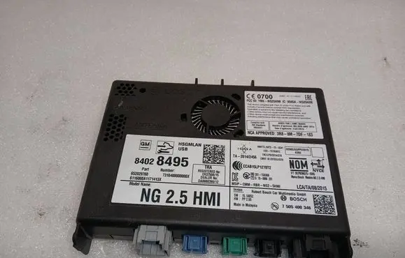 Chevrolet Volt II GPS navigation control unit/module 84028495 652029760