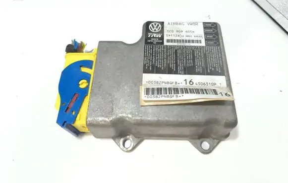 Volkswagen PASSAT B6 Airbag control unit/module 3C0909605N 391126 12H031S2522