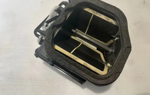 A/C air flow flap actuator/motor