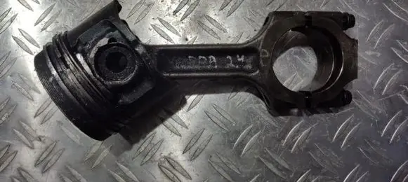 Piston with connecting rod