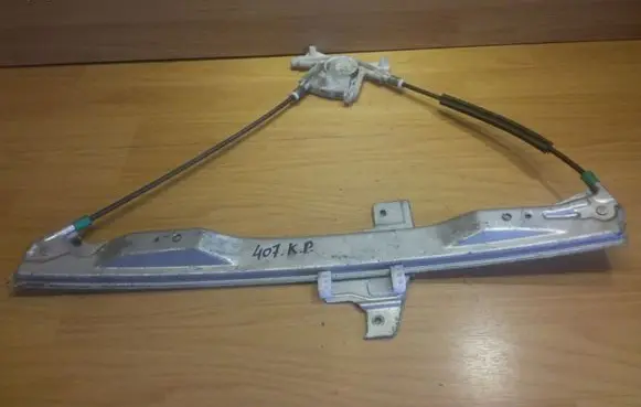 Peugeot 407 Front window lifting mechanism without motor 9644893580 994326102