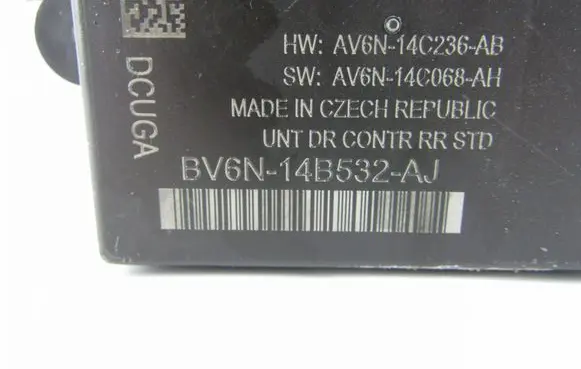 Ford Focus Other control units/modules av6n14c236ab