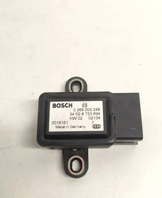 BMW X5 E53 ESP acceleration yaw rate sensor 0265005248 34526753694 0016161