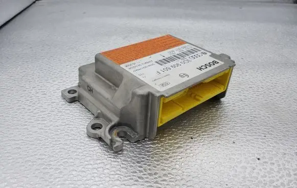 Volkswagen Touareg I Airbag control unit/module 3D0909601F 0285001800