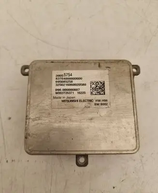 Opel Astra K LED ballast control module 39055754