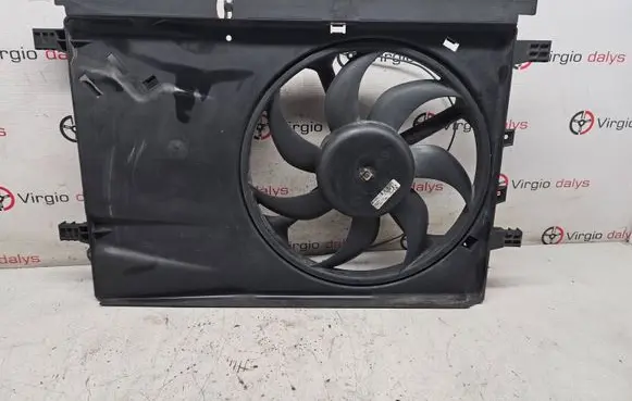 Fiat Punto (199) Radiator cooling fan shroud 55700995 E5496 0102555