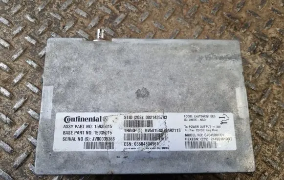 Cadillac Escalade Other control units/modules 15935015