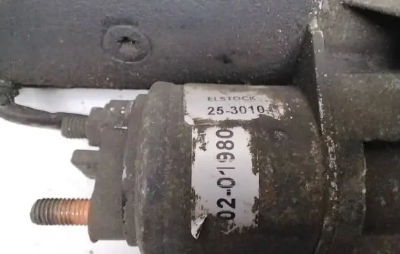 Renault Master III Starter motor P0452899 170512