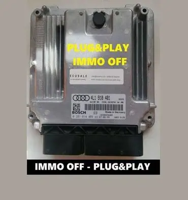 Audi Q7 4L Engine control unit/module 4L1910401 0281014409 4L0907401
