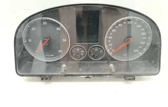 Volkswagen Touran I Speedometer (instrument cluster) 1T0920872F V0003000 110080218028