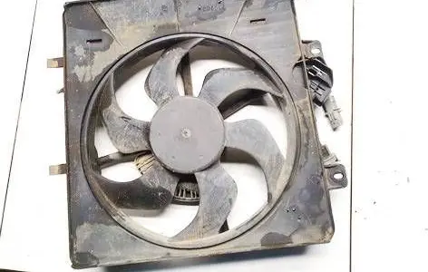 Citroen C2 Radiator cooling fan shroud 9638739780