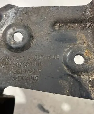 BMW 5 E60 E61 ABS pump bracket 6758748 50762810