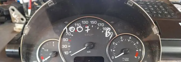 Peugeot 1007 Speedometer (instrument cluster) A2c53106797