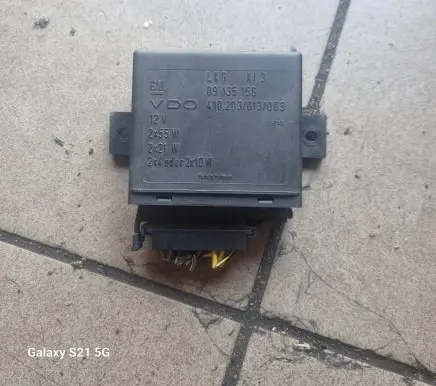 Opel Zafira A Day light relay 09135156 410203013003 400002X10
