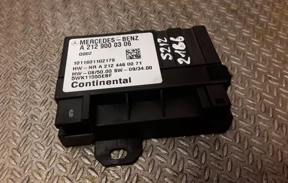 Mercedes-Benz E W212 Fuel injection pump control unit/module 2129000306 A2129000306