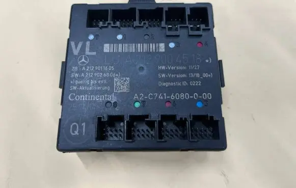 Mercedes-Benz E C207 W207 Door control unit/module A2129004518 A2129011605 A2129026806