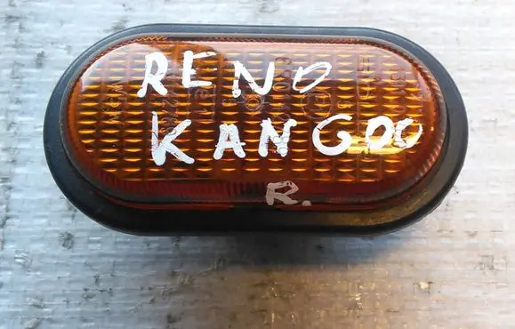Renault Kangoo I Front fender indicator light 7700847333