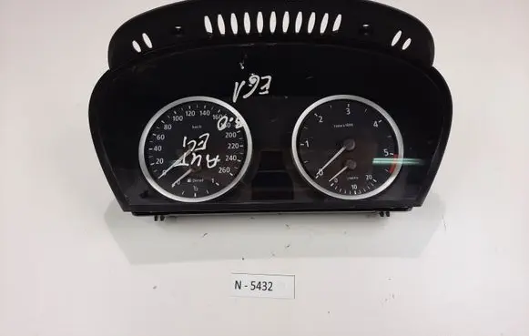 BMW 5 E60 E61 Speedometer (instrument cluster) 6958600