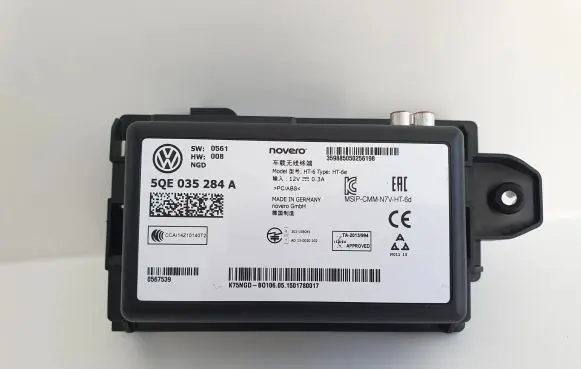 Volkswagen e-Golf Bluetooth control unit module 5QE035284A