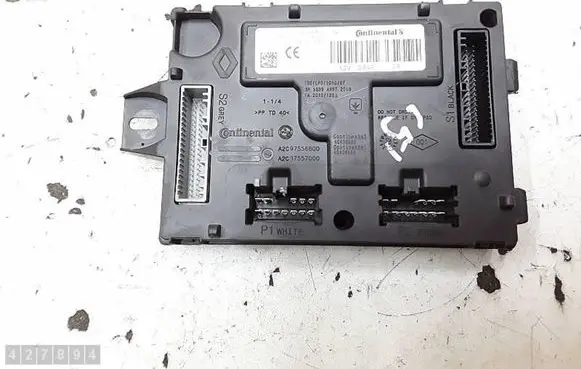 Renault Captur Other control units/modules 284B17552R A2C92226705 1500914053530471